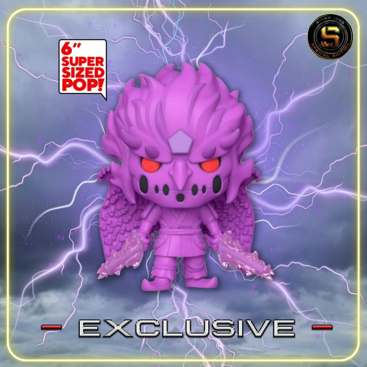 Funko Naruto Personaggio Oversized Pop! Vinyl Sasuke Complete Susano'o, 15 cm