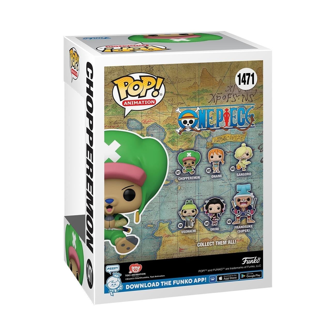 Funko Pop! Animation: One Piece - Tony Tony Chopperemon - (Wano)- Figura in Vinile da Collezione - Idea Regalo - Merchandising Ufficiale - Giocattoli per Bambini e Adulti - Anime Fans
