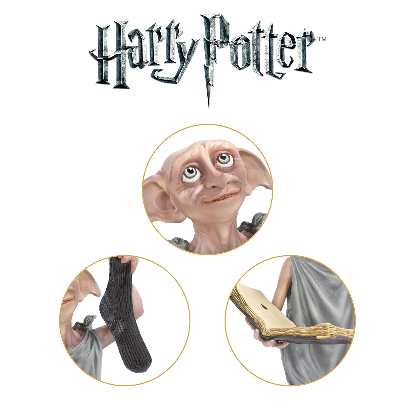 The Noble Collection- Dobby Harry Potter Figurina, Multicolore, NN7872
