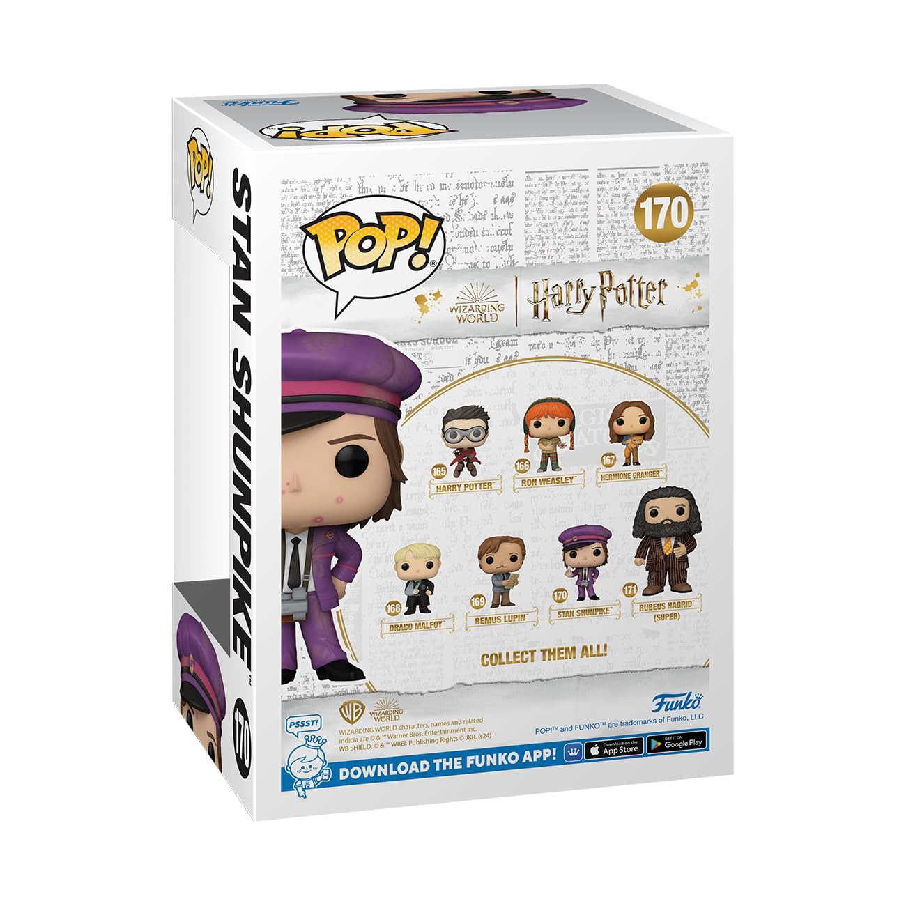 Funko POP! Movies: Harry Potter Prisoner Of Azkaban - Stan Stanley Stan Shunpike - Figura in Vinile da Collezione - Idea Regalo - Merchandising Ufficiale - Giocattoli per Bambini e Adulti