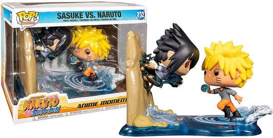 Funko Pop! Naruto Shippuden Naruto Vs Sasuke Esclusivo Anime Momenti