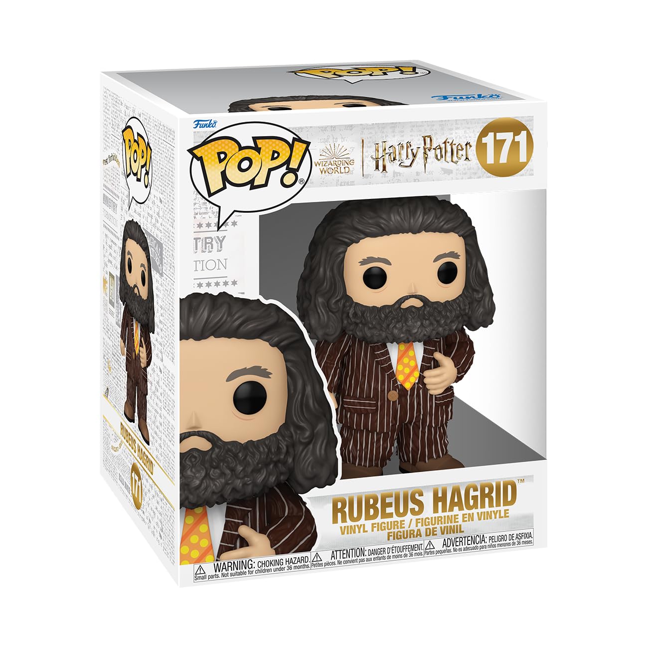 Funko POP! Super: Harry Potter Prisoner Of Azkaban - Rubeus Hagrid Animal Pelt Outfit - Figura in Vinile da Collezione - Idea Regalo - Merchandising Ufficiale - Giocattoli per Bambini e Adulti