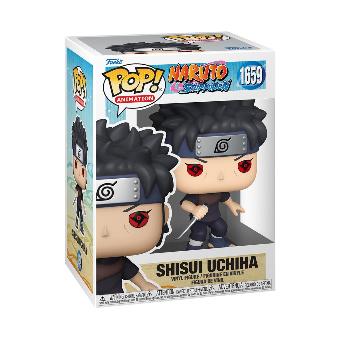 Funko Pop! Animation: Naruto - Shisui Uchiha - Naruto Shippuden - Figura in Vinile da Collezione - Idea Regalo - Merchandising Ufficiale - Giocattoli per Bambini e Adulti - Anime Fans