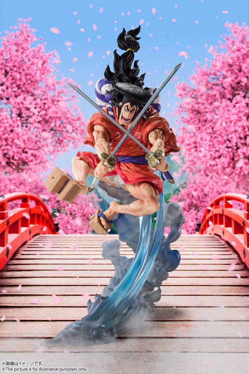 Bandai 76123 - one piece - figuarts zero - kozuki oden 30cm, Multicolore
