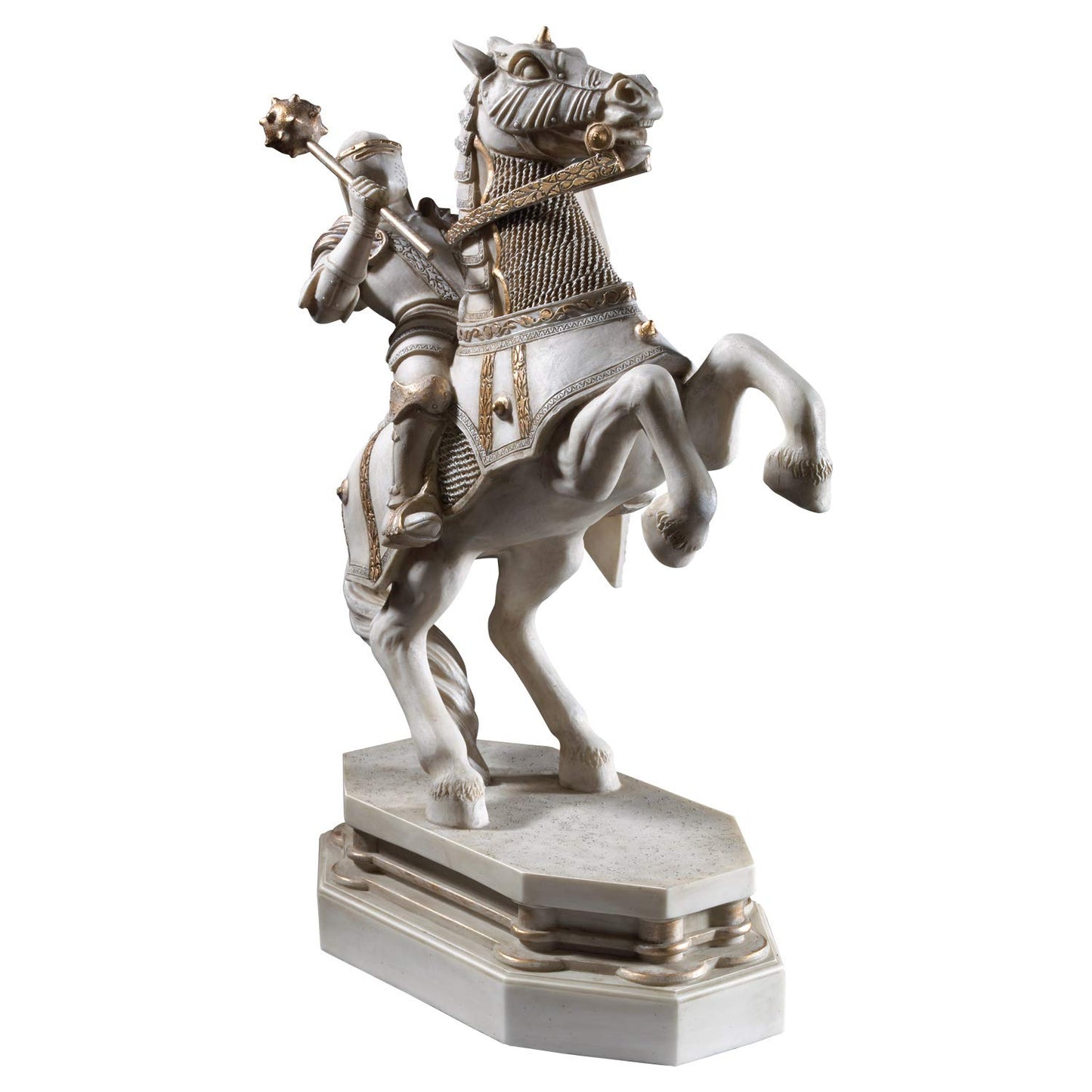 La Nobile Collezione White Knight Bookend