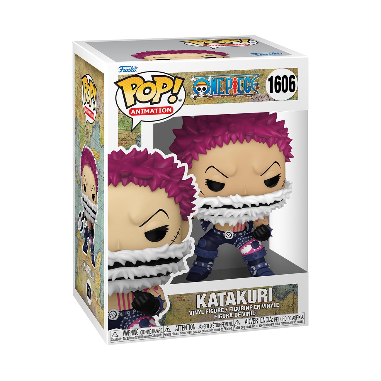 Funko POP! Animation: One Piece S8 - Katakuri - Figura in Vinile da Collezione - Idea Regalo - Merchandising Ufficiale - Giocattoli per Bambini e Adulti - Anime Fans