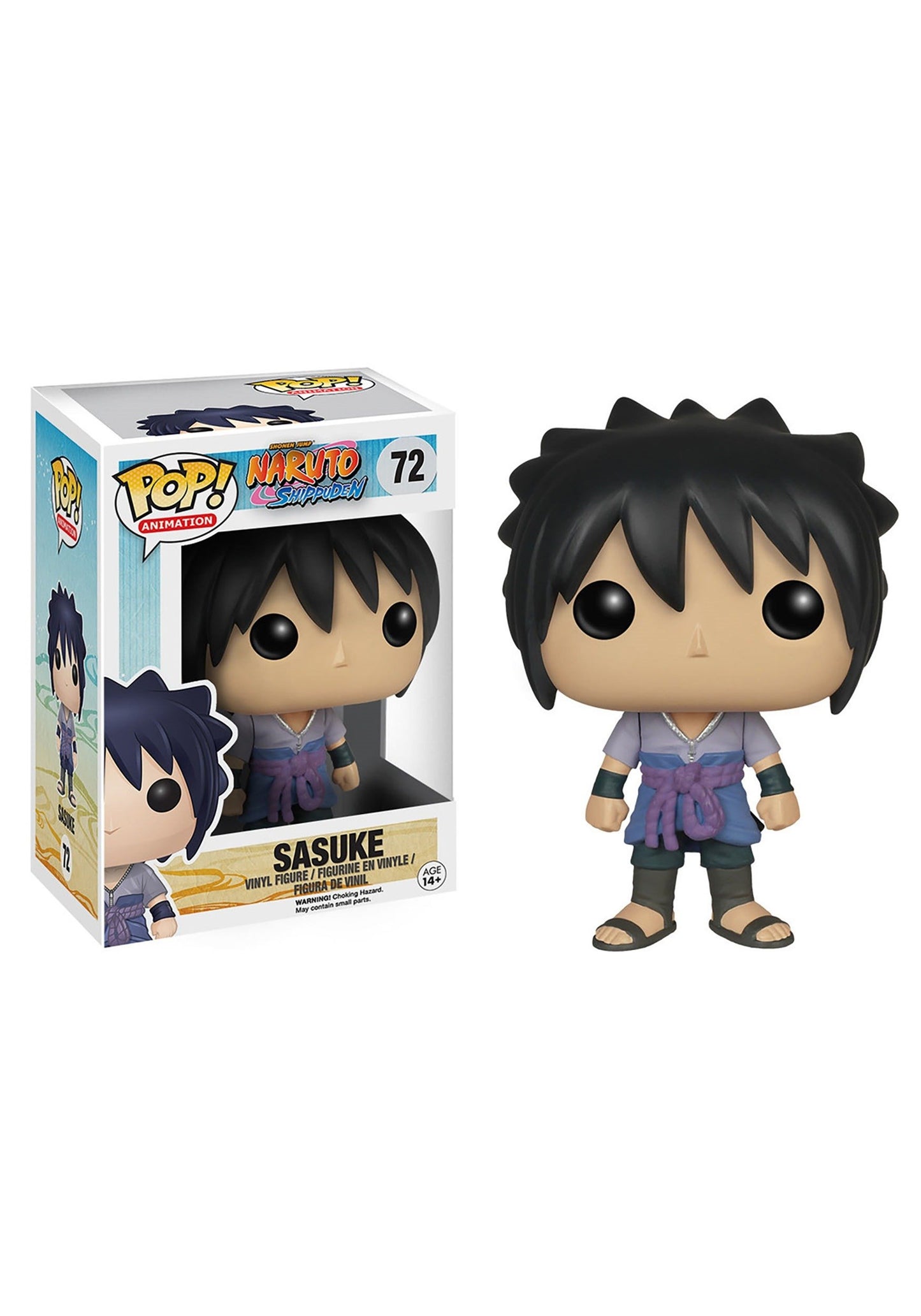 Funko POP! Animation: Naruto - Sasuke Uchiha - Figura in Vinile da Collezione - Idea Regalo - Merchandising Ufficiale - Giocattoli per Bambini e Adulti - Anime Fans - Figura per i Collezionisti