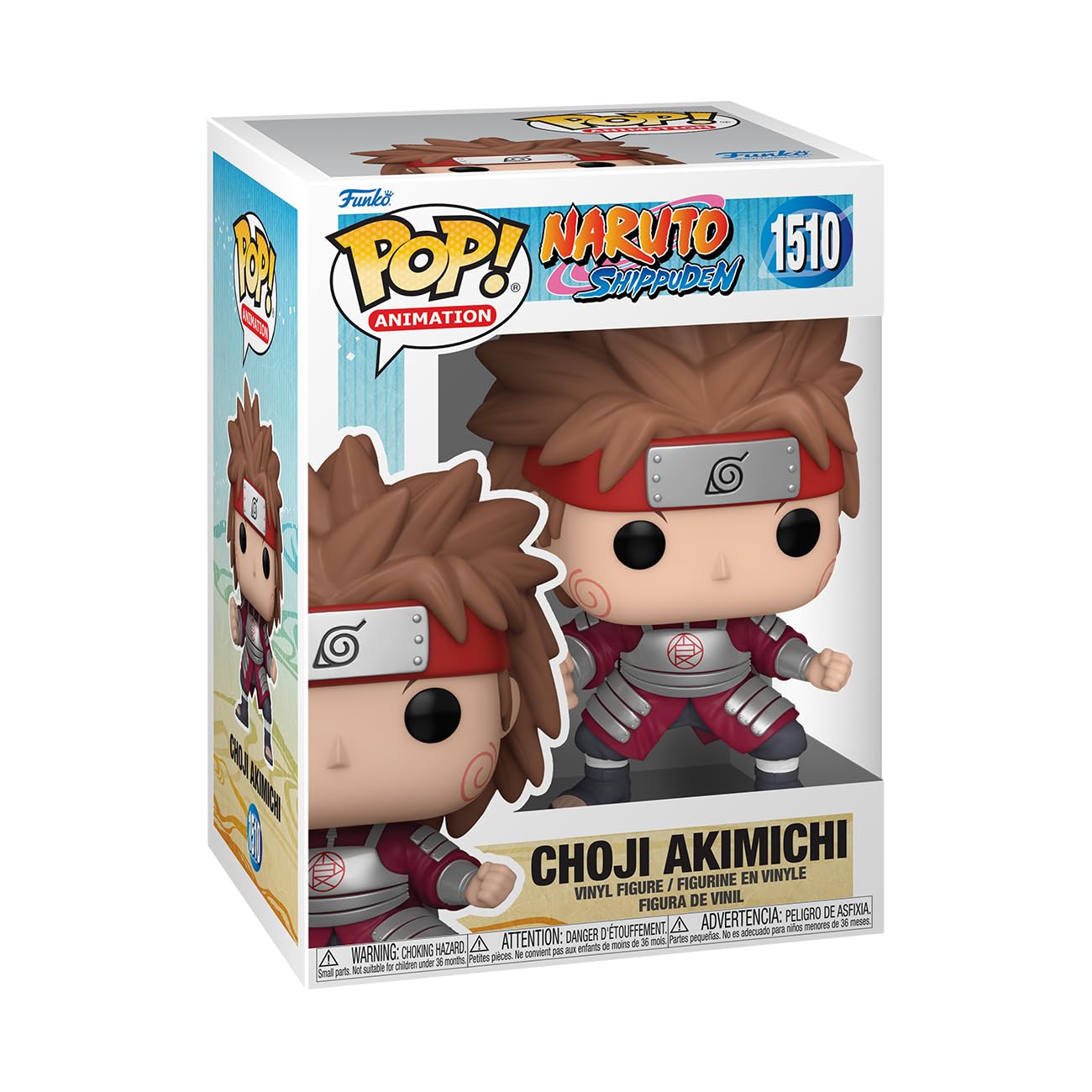 Funko POP! Animation: Naruto - Choji Chōji Akimichi - Figura in Vinile da Collezione - Idea Regalo - Merchandising Ufficiale - Giocattoli per Bambini e Adulti - Anime Fans