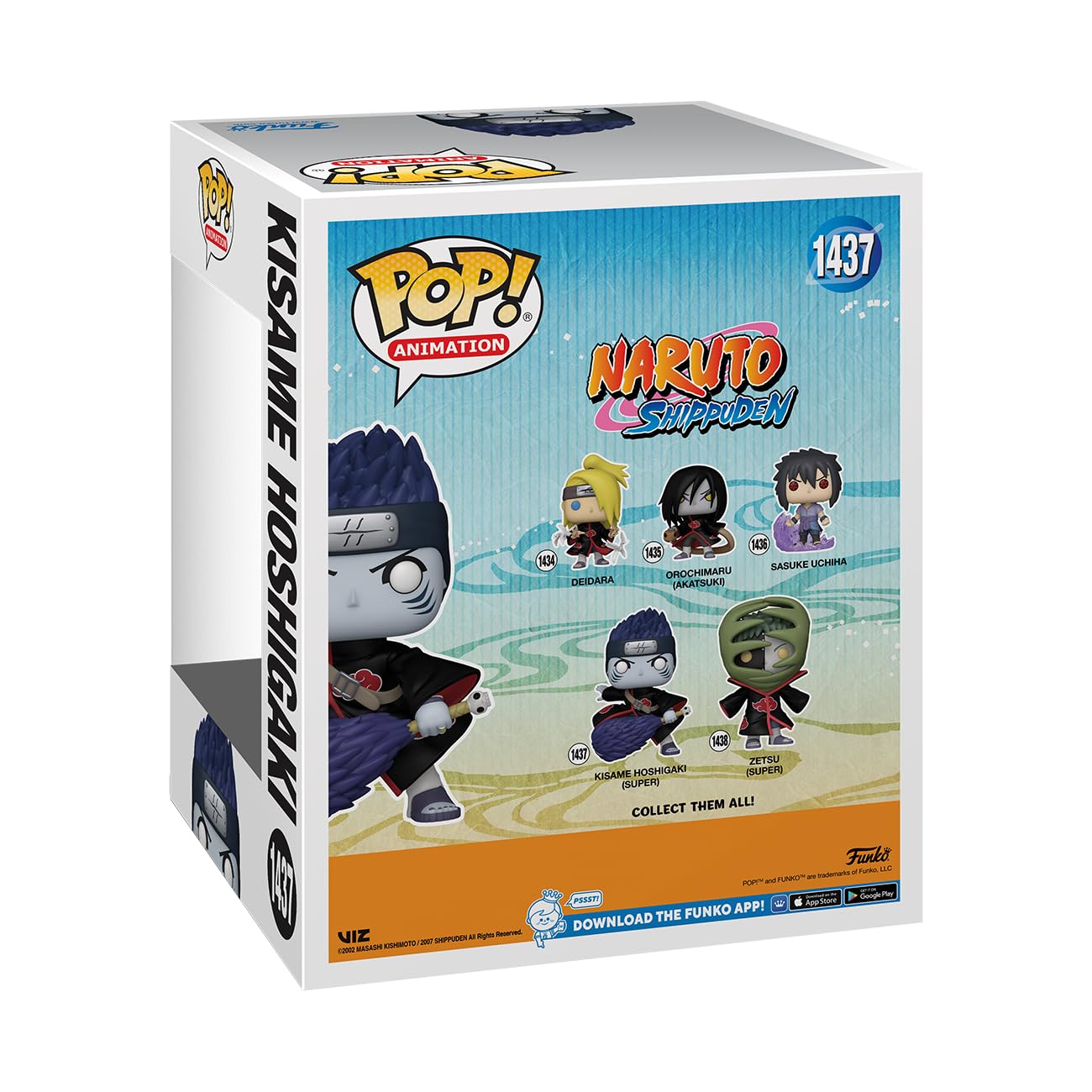 Funko Pop! Super: Naruto - Kisame Hoshigaki - Figura in Vinile da Collezione - Idea Regalo - Merchandising Ufficiale - Giocattoli per Bambini e Adulti - Anime Fans