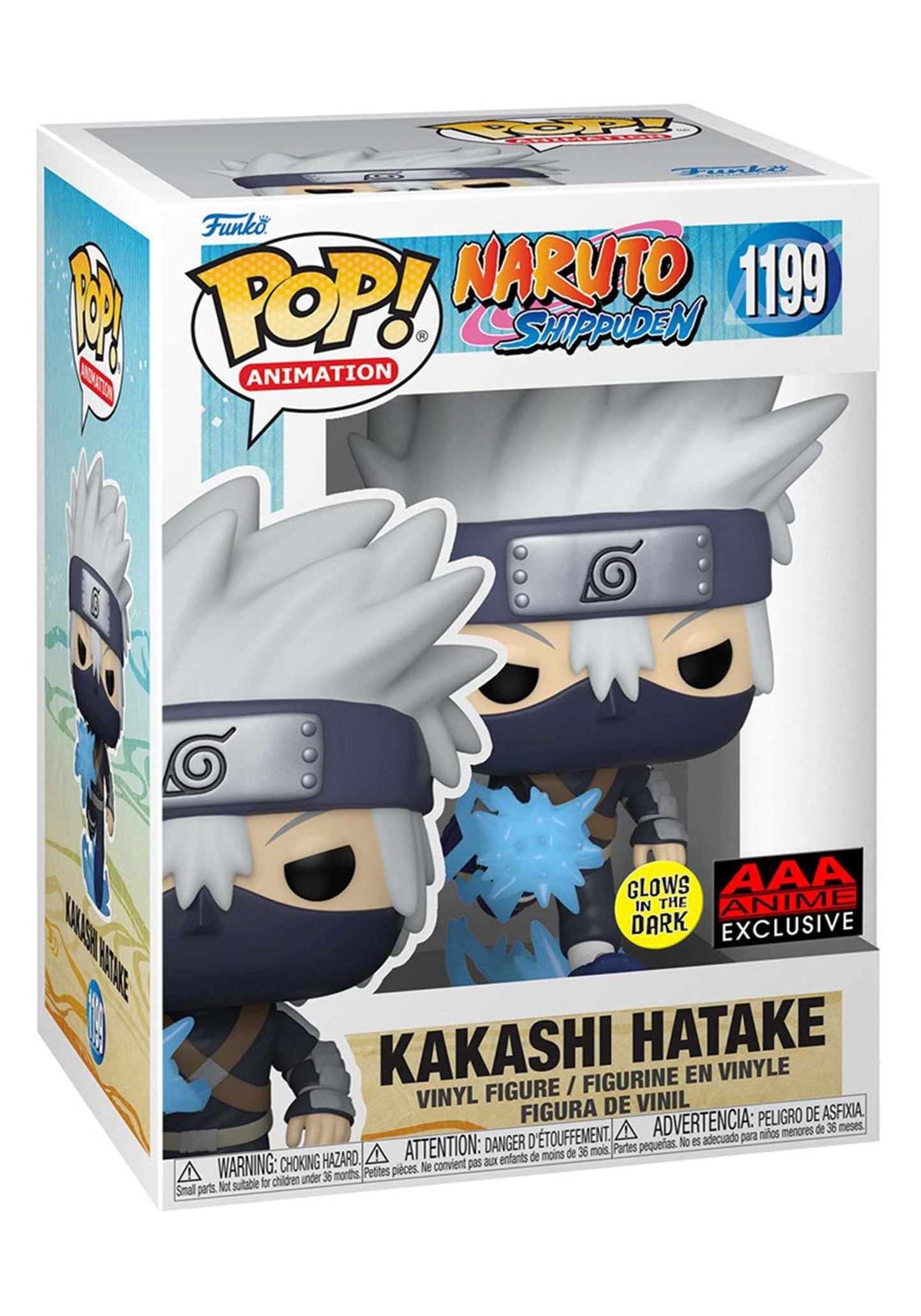 Funko POP! ANIMATION: Naruto - Young Kakashi (Styles May Vary) (LATAM Exclusive Version)
