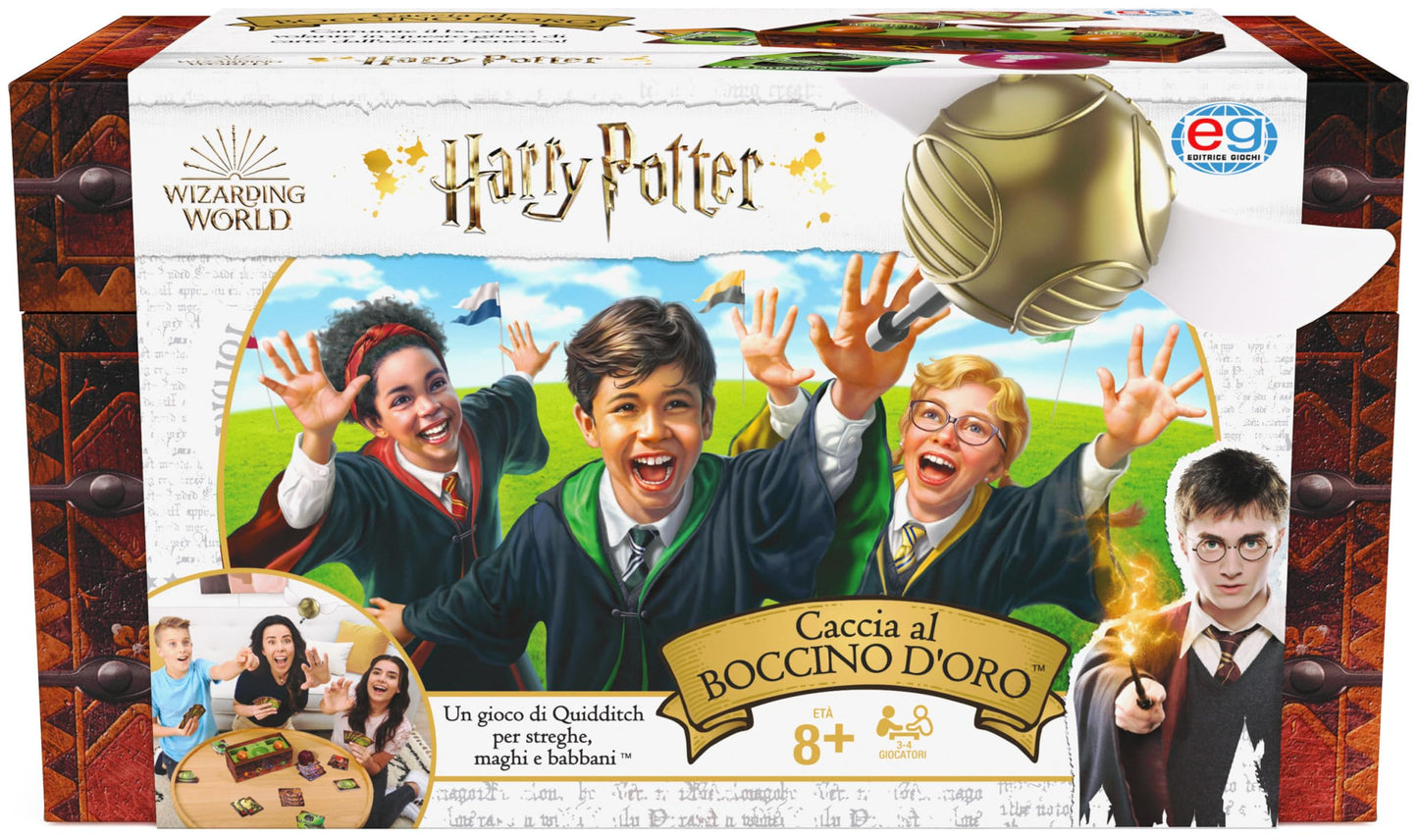 Spin Master Games Harry Potter Caccia al Boccino d'oro, gioco di Quidditch da tavola per streghe, maghi e Babbani, gioco per tutta la famiglia, dagli 8 anni in su