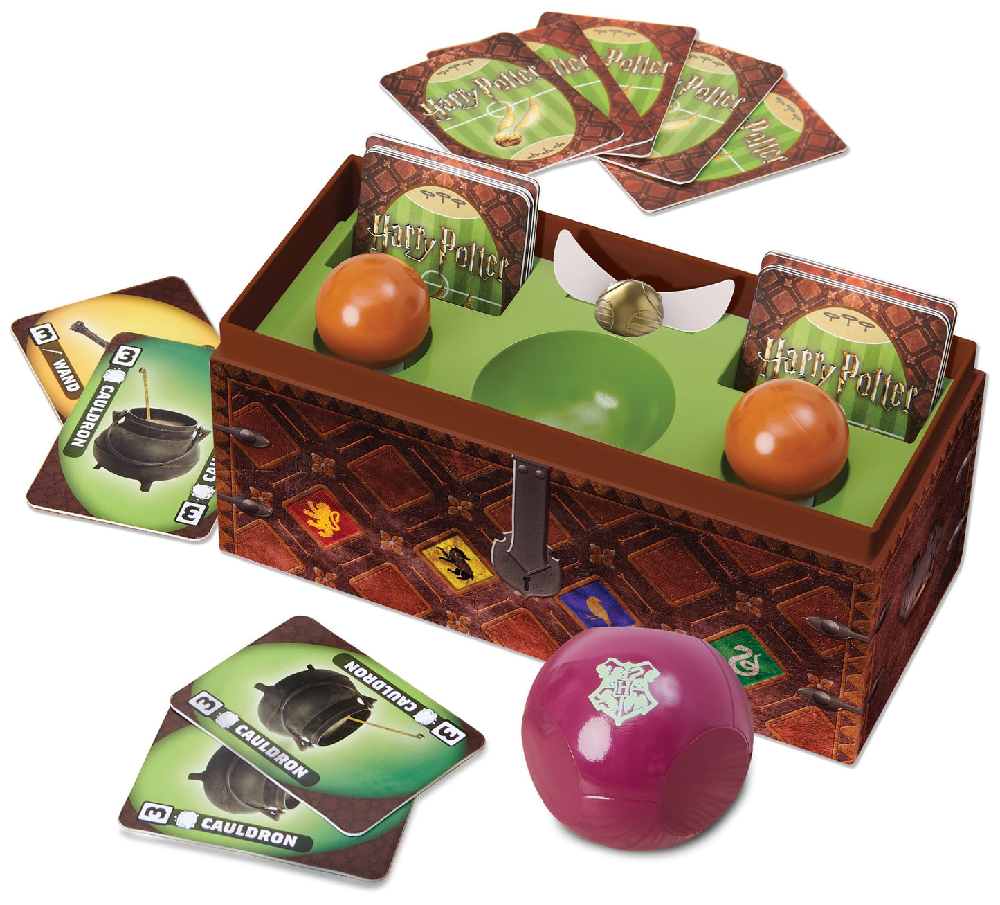 Spin Master Games Harry Potter Caccia al Boccino d'oro, gioco di Quidditch da tavola per streghe, maghi e Babbani, gioco per tutta la famiglia, dagli 8 anni in su