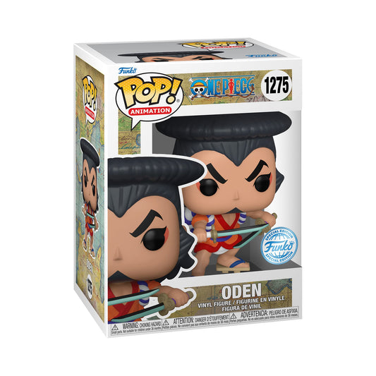 Funko Pop! Animation: One Piece - Oden- Esclusiva Amazon - Figura in Vinile da Collezione - Idea Regalo - Merchandising Ufficiale - Giocattoli per Bambini e Adulti - Anime Fans