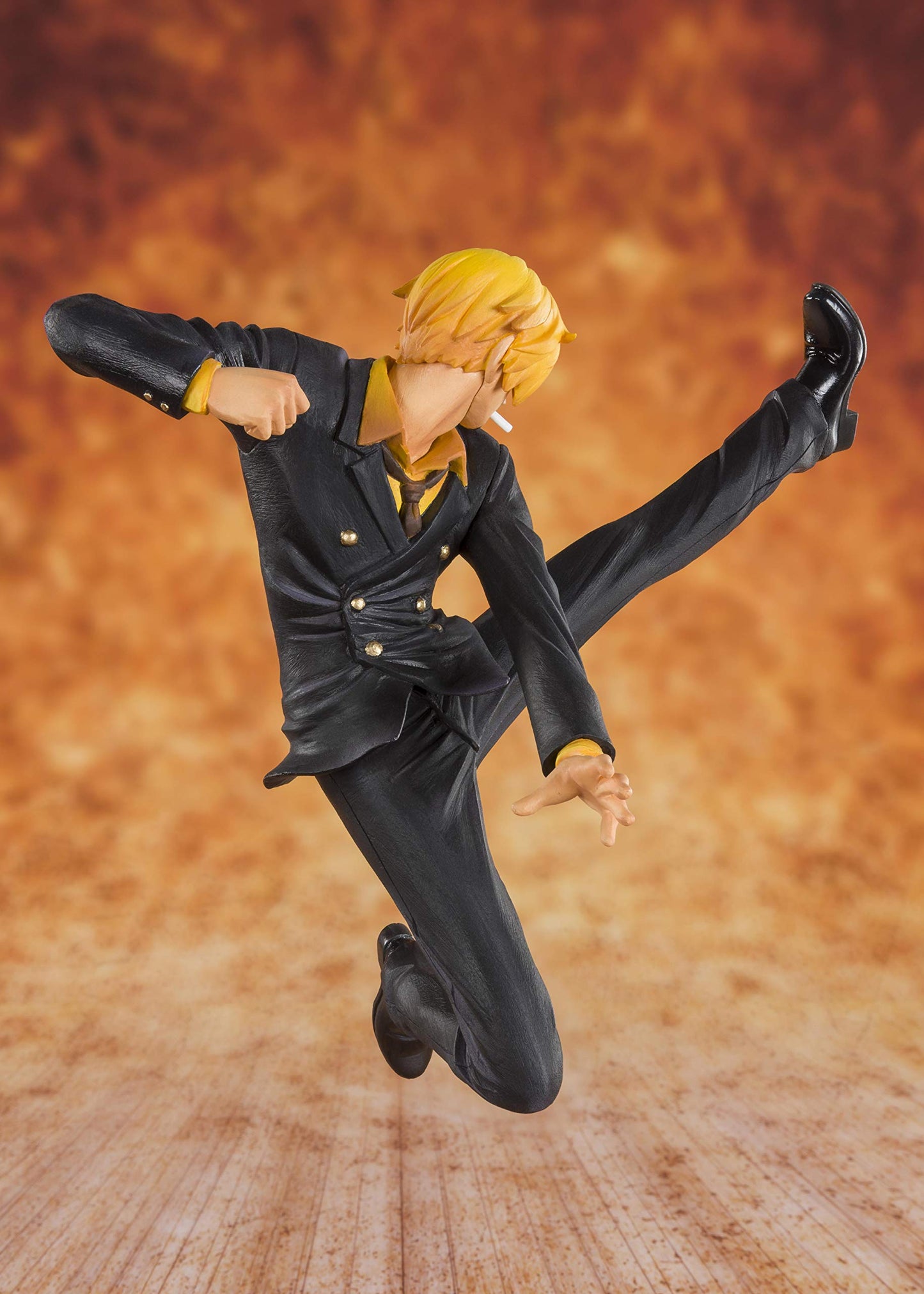 Bandai Figuarts Zero One Piece Vinsmoke Sanji Black Leg 20th Anniversary Edition