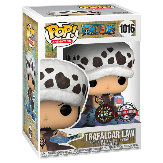 Funko Pop One Piece Trafalgar D. Water Law / Heart Chase Figure (AAA Anime Exclusive)