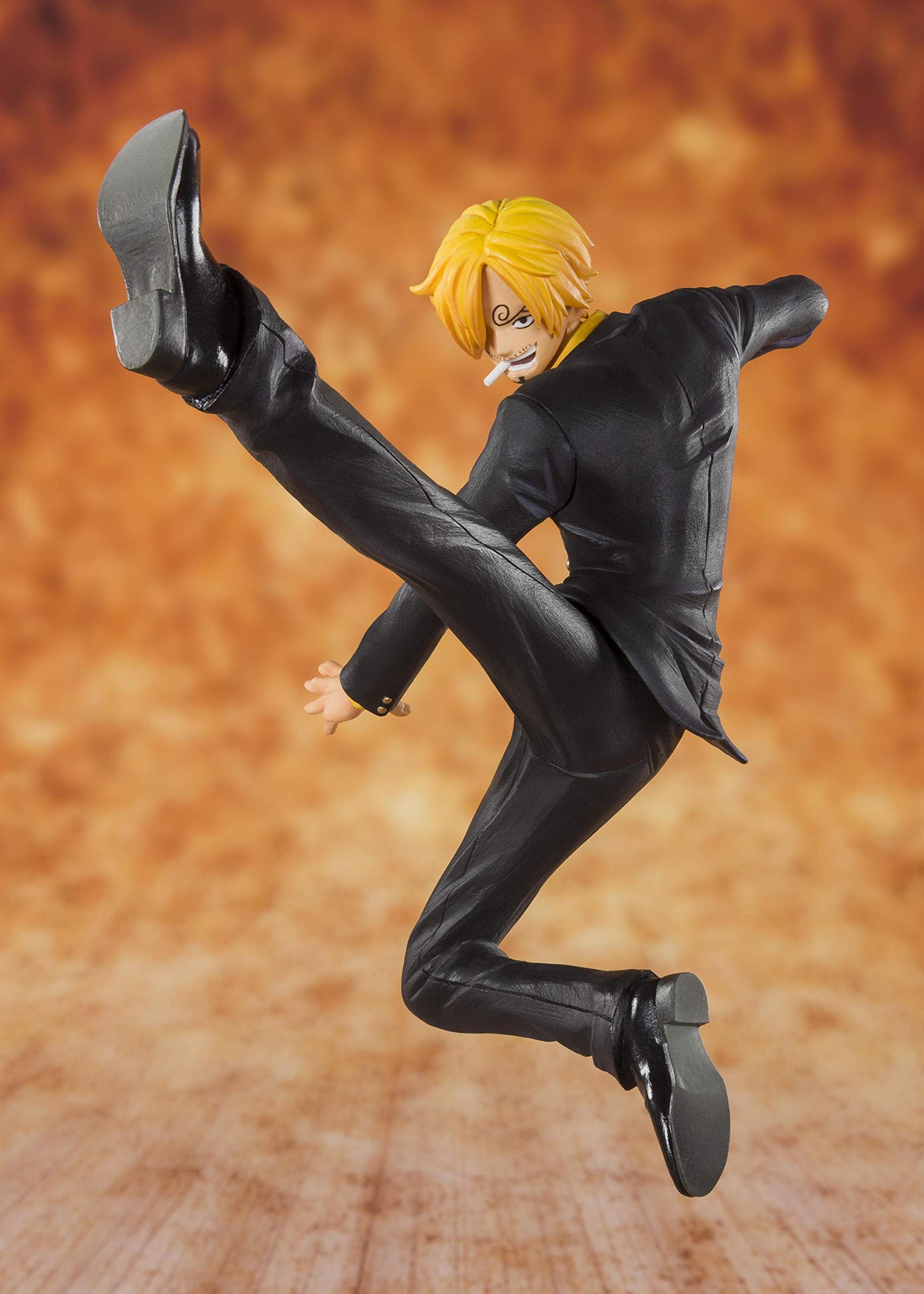 Bandai Figuarts Zero One Piece Vinsmoke Sanji Black Leg 20th Anniversary Edition
