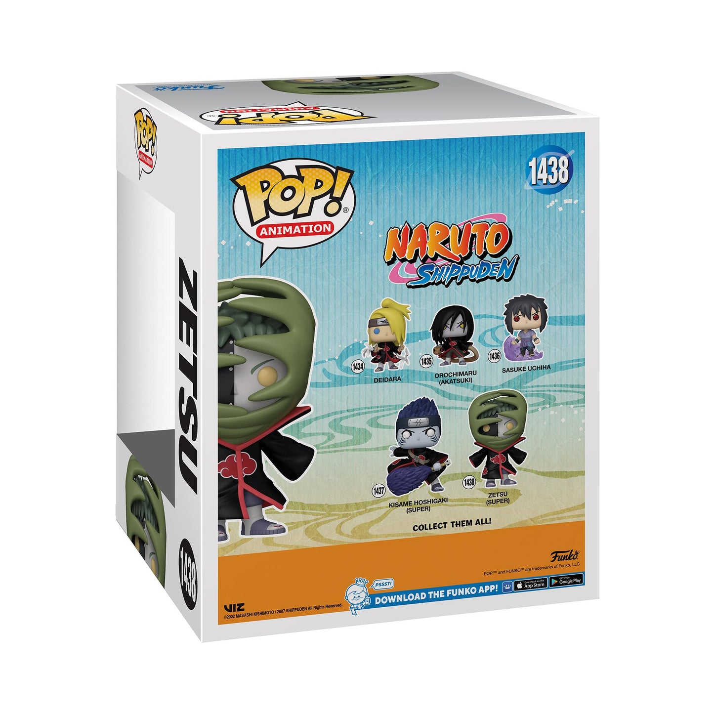 Funko Pop! Super: Naruto - Zetsu - Figura in Vinile da Collezione - Idea Regalo - Merchandising Ufficiale - Giocattoli per Bambini e Adulti - Anime Fans - Figura da Collezione e da Esposizione