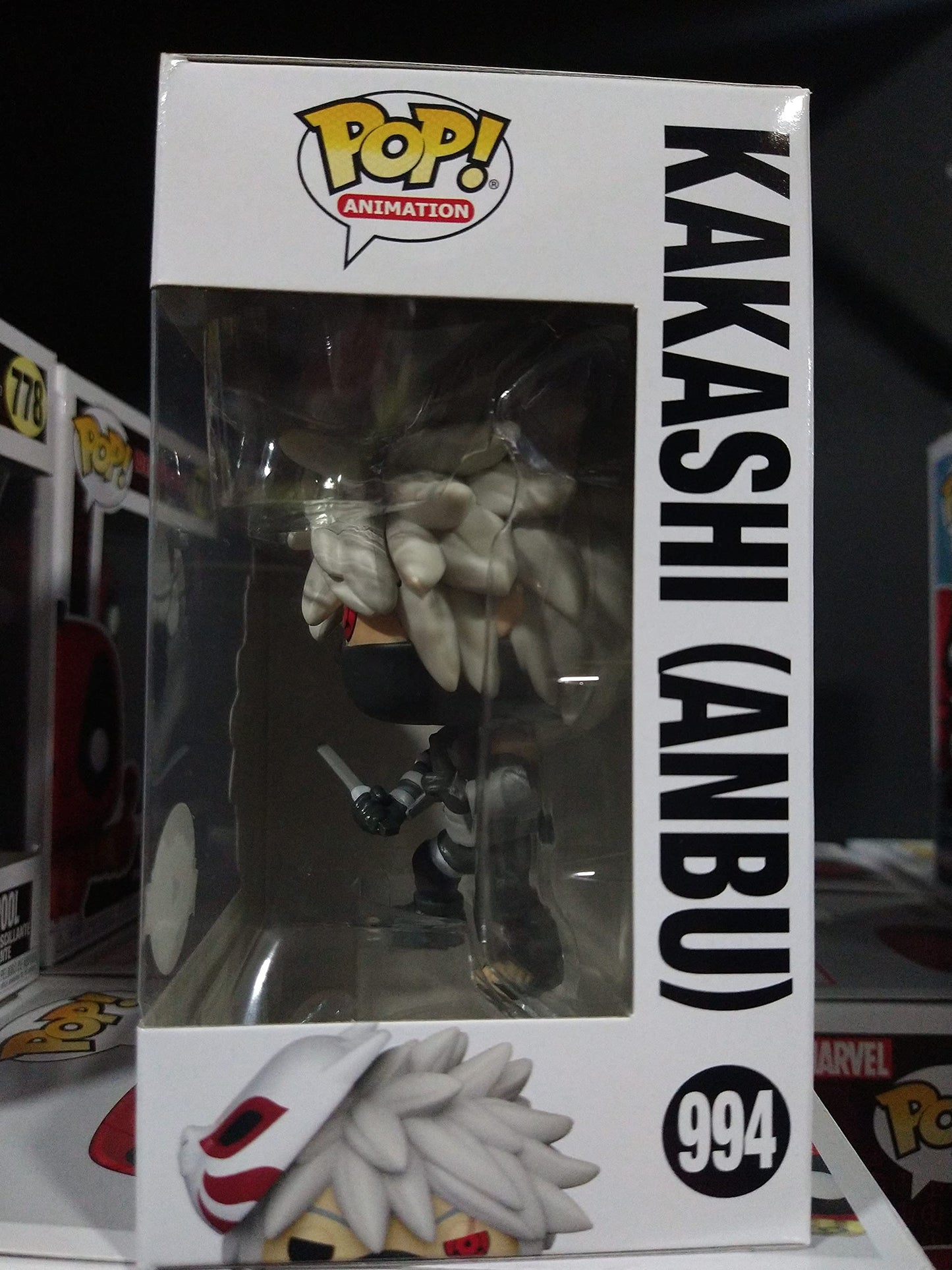 Funko Pop Naruto Puden Kakashi Hatake (Anbu) Figure #994 – Chase Model Possibilità di cifra rara - Exclusive Special Edition Pop Anime