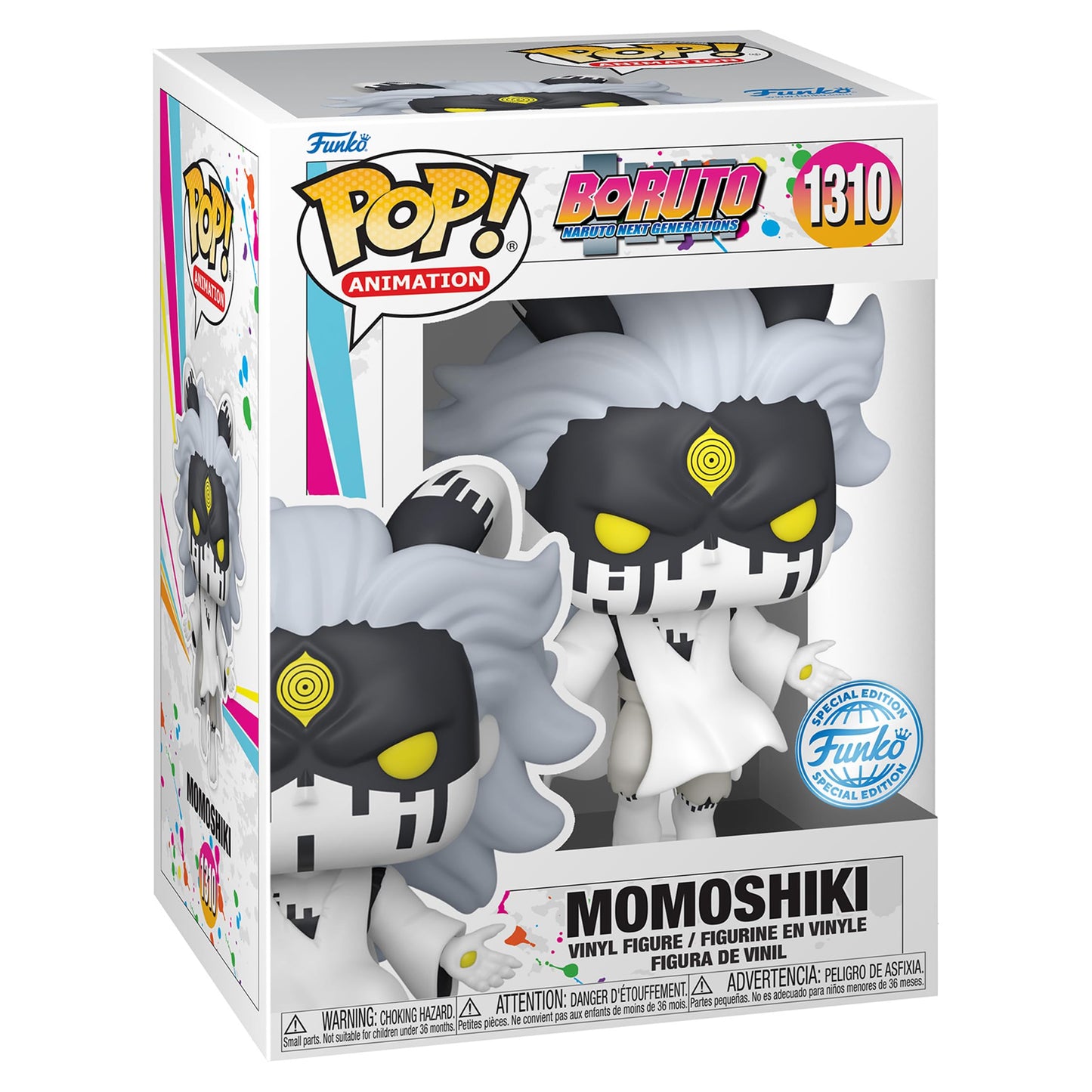 Funko Boruto: Naruto Next Generations Pop! Animation Vinyl - Statuetta Momoshiki Otsutsuki, 9 cm