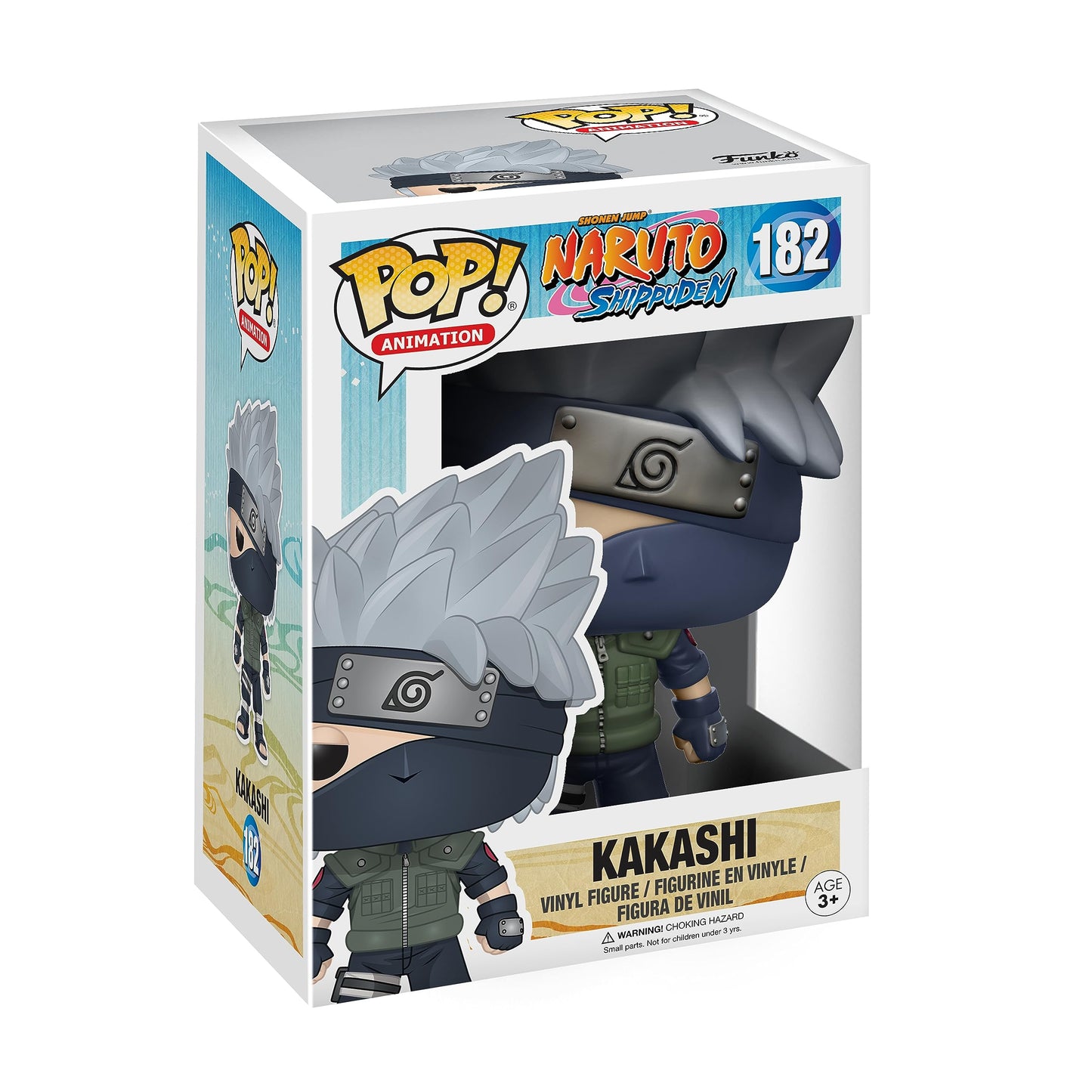 Funko Pop! Animation: Naruto: Shippuden - Kakashi Hatake - Figura in Vinile da Collezione - Idea Regalo - Merchandising Ufficiale - Giocattoli per Bambini e Adulti - Anime Fans
