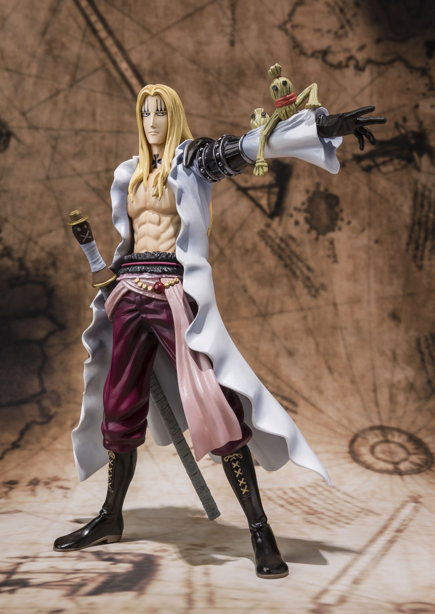 TAMASHII NATIONS Bandai One Piece Figuarts Zero, Basil Hawkins, statuetta da 16 cm (BDIOP776952)