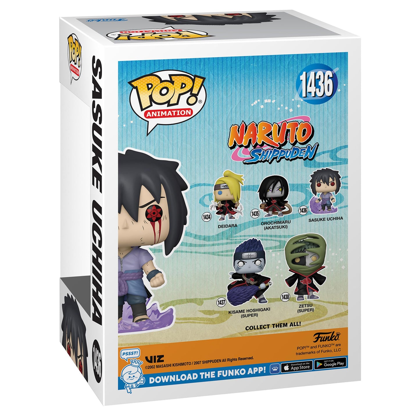 Funko Pop! Naruto: Shippuden - Sasuke Uchiha Susanoo Glows in The Dark Exclusive, 74368