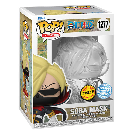 Funko Pop! Anime One Piece - Soba Mask (Raid Suit) Sanji Special Edition Esclusivo Vinile Figura #1277 (Chase Special Edition)