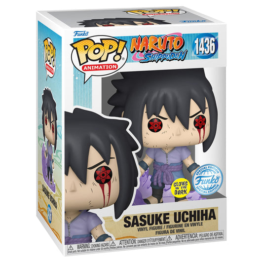 Funko Pop! Naruto: Shippuden - Sasuke Uchiha Susanoo Glows in The Dark Exclusive, 74368