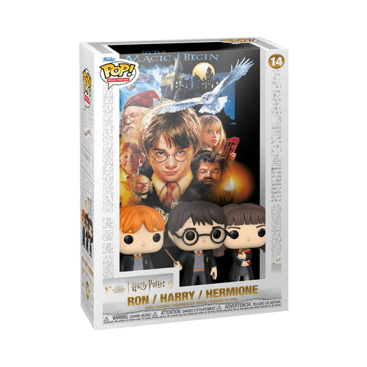 Funko Pop! Movie Poster: Harry Potter - Sorcerer's Scocerers Stone- Figura in Vinile da Collezione - Idea Regalo - Merchandising Ufficiale - Giocattoli per Bambini e Adulti - Movies Fans