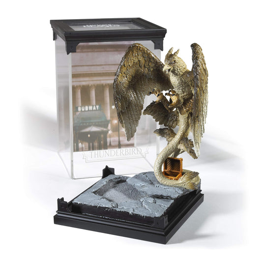 Noble Collection- Harry Potter Beasts Magical Creatures Animali Fantastici e Dove Trovarli-Creature Magiche-Diorama Uccello del Tuono, Multicolore, NN5260