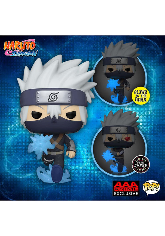 Funko POP! ANIMATION: Naruto - Young Kakashi (Styles May Vary) (LATAM Exclusive Version)