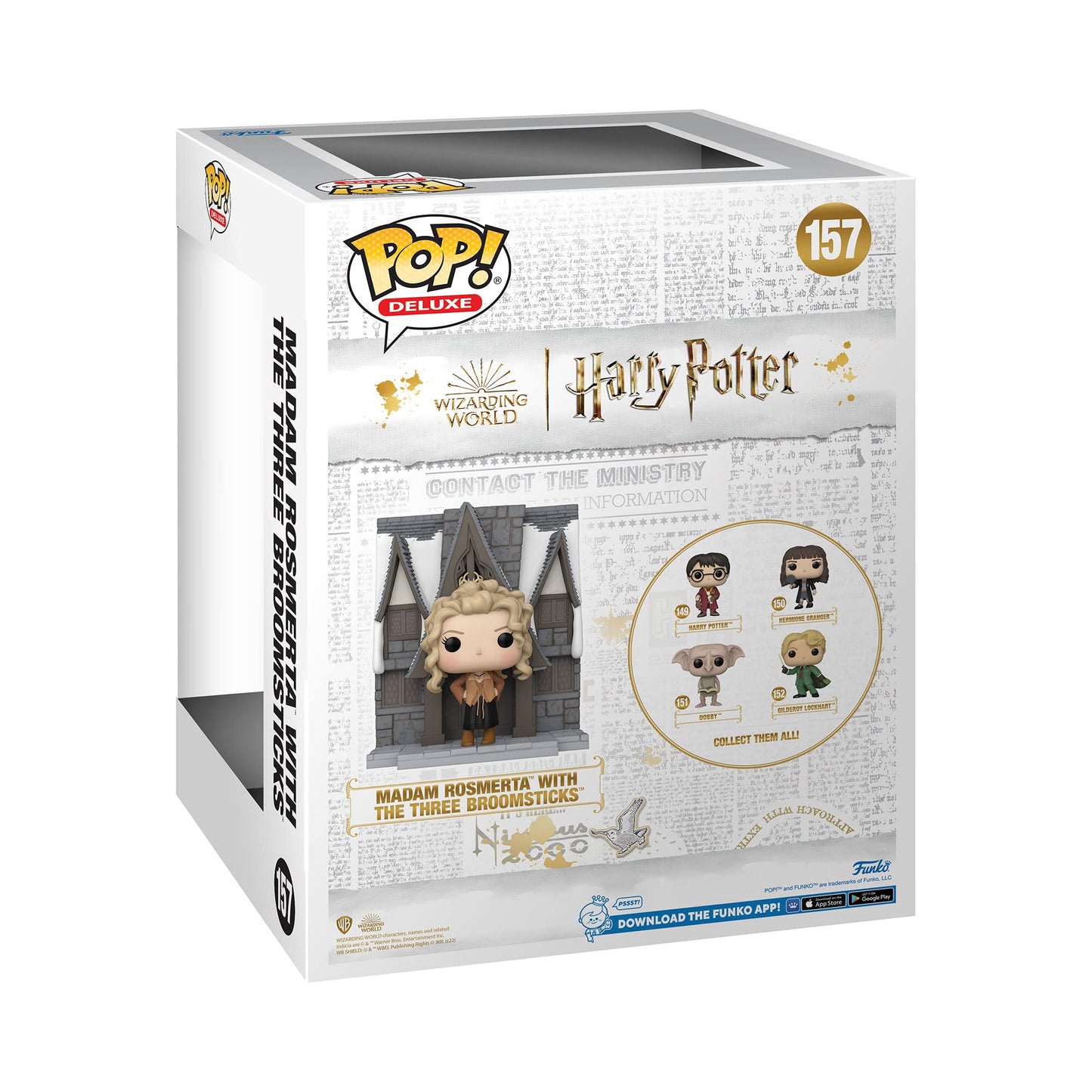 Funko Pop! Deluxe: HP Hogsmeade-3 Broomsticks With Madam Rosmerta - Harry Potter- Figura in Vinile da Collezione - Idea Regalo - Merchandising Ufficiale - Giocattoli per Bambini e Adulti