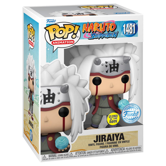 Funko Pop Naruto Shippuden : Jiraiya with Rasengan Glow-in-The-Dark Special Edition