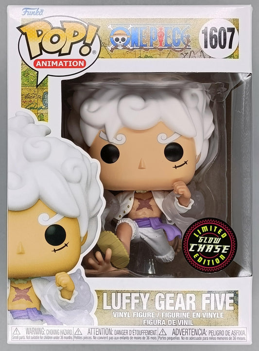 Funko Pop! One Piece - Statuetta di Rufy Gear Five Glow Chase