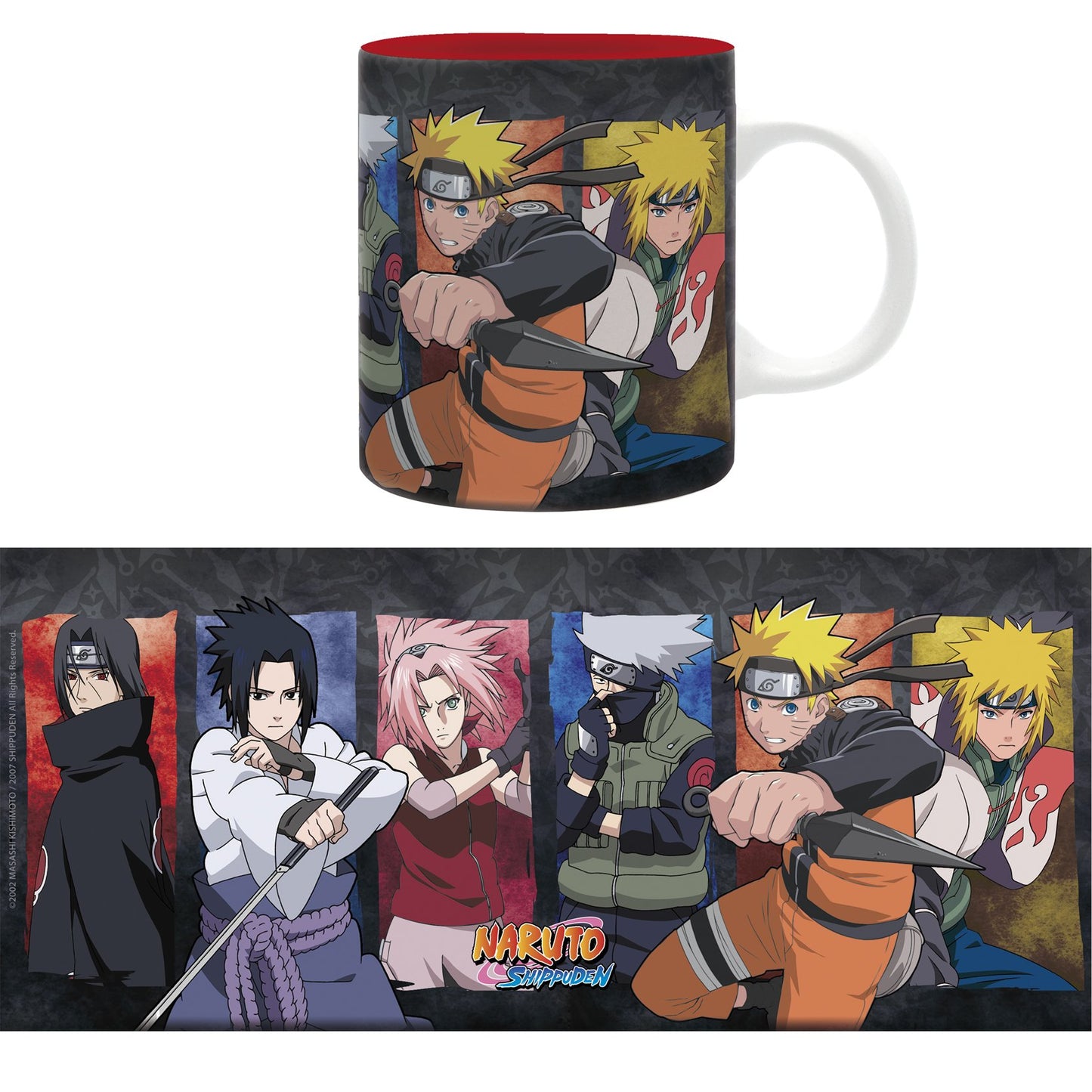 ABYSTYLE - Naruto Shippuden - Tazza 320 ml - Gruppo