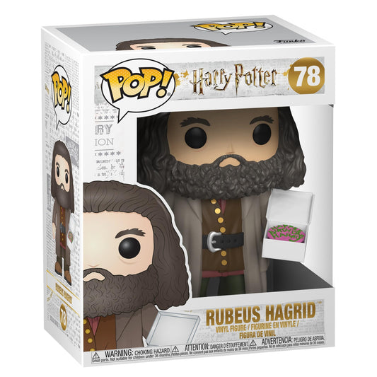 Funko Pop! HP: - 6" Rubeus Hagrid with Cake - Harry Potter- Figura in Vinile da Collezione - Idea Regalo - Merchandising Ufficiale - Giocattoli per Bambini e Adulti - Movies Fans