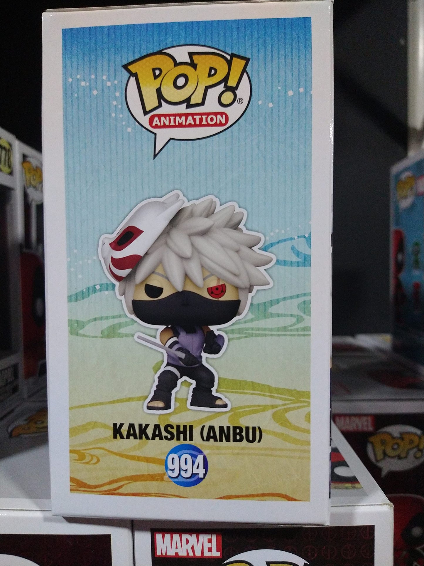 Funko Pop Naruto Puden Kakashi Hatake (Anbu) Figure #994 – Chase Model Possibilità di cifra rara - Exclusive Special Edition Pop Anime