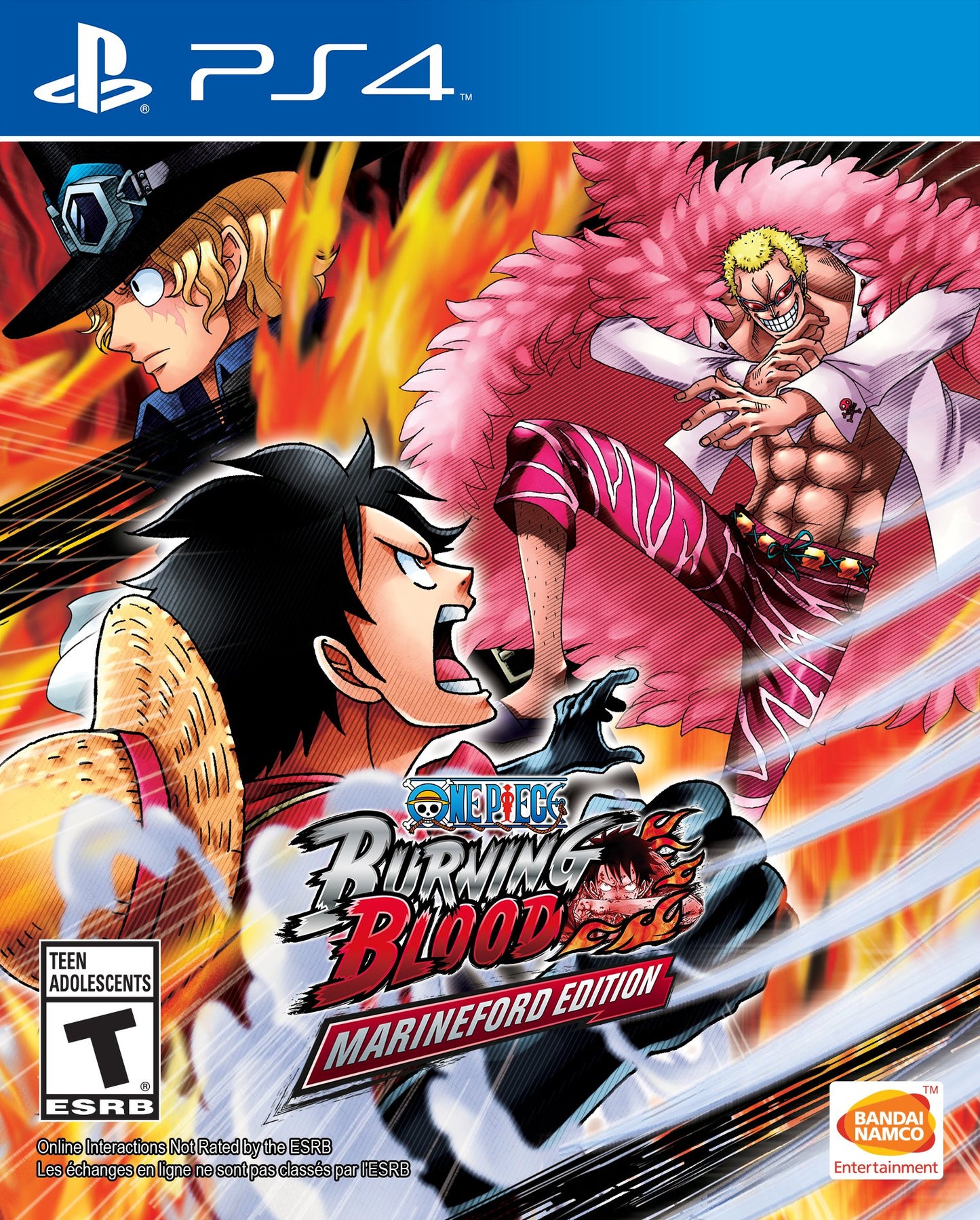 One Piece: Burning Blood - Marineford Edition - PlayStation 4 by Namco Bandai Games