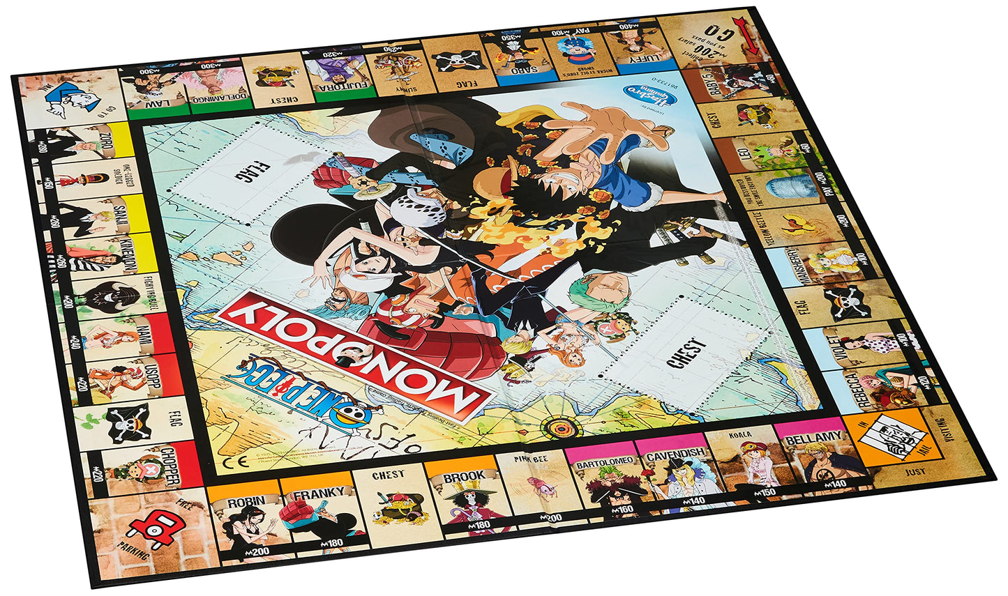 Gioco da tavolo monopoly One Piece, 2-8 giocaori