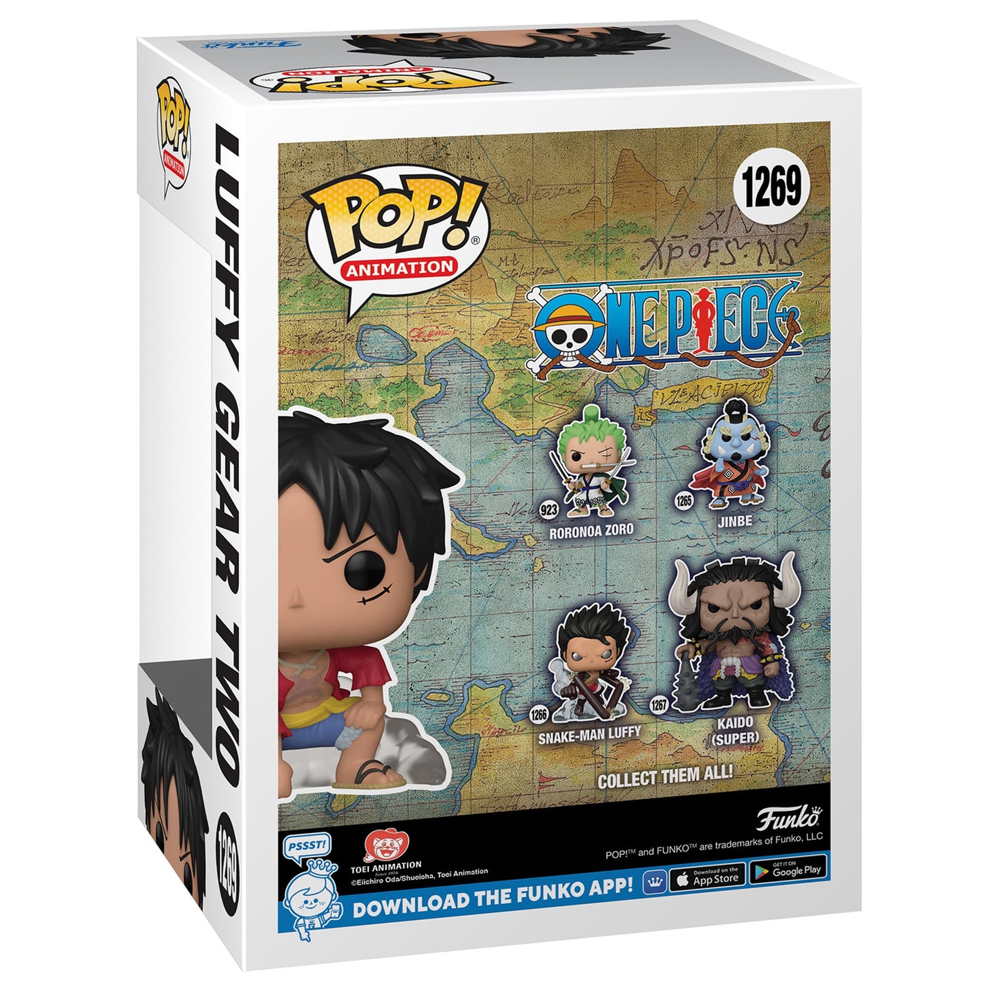 Funko Pop! - One Piece #1269 Luffy Gear Two Special Limited figure 9cm