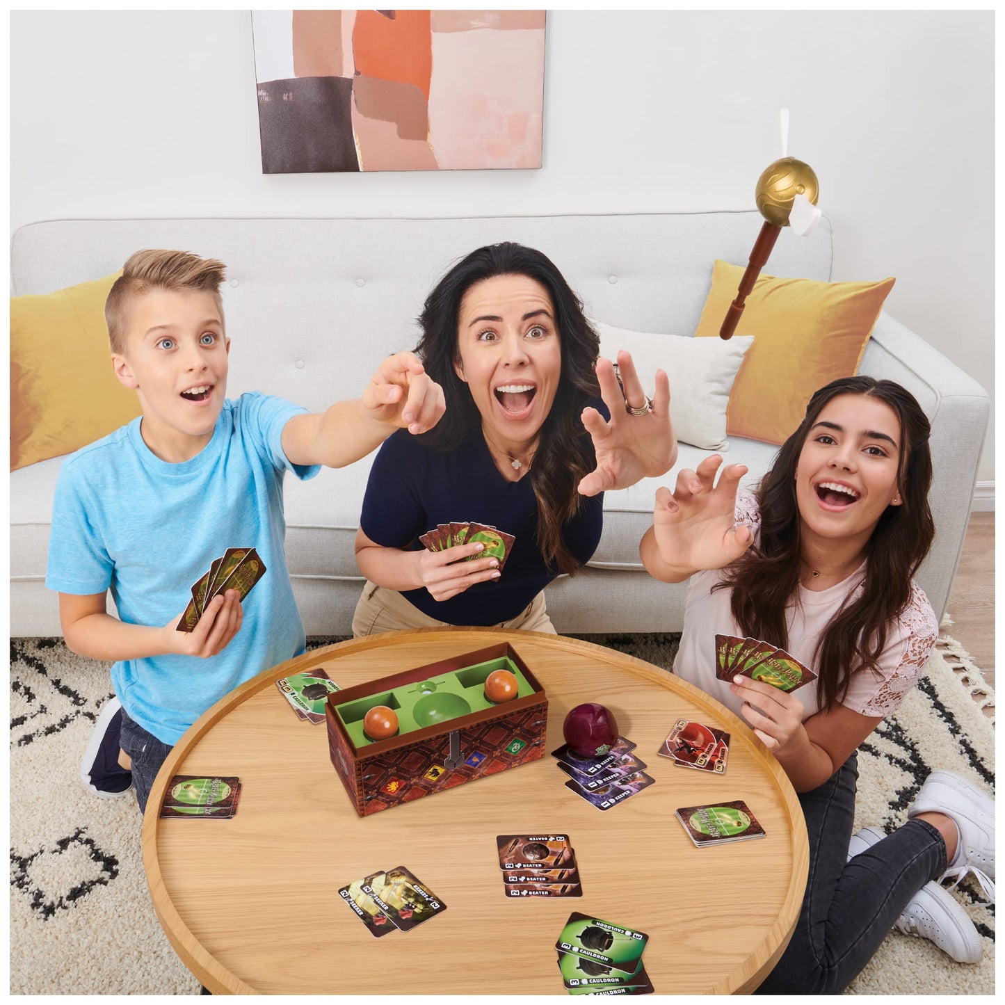 Spin Master Games Harry Potter Caccia al Boccino d'oro, gioco di Quidditch da tavola per streghe, maghi e Babbani, gioco per tutta la famiglia, dagli 8 anni in su