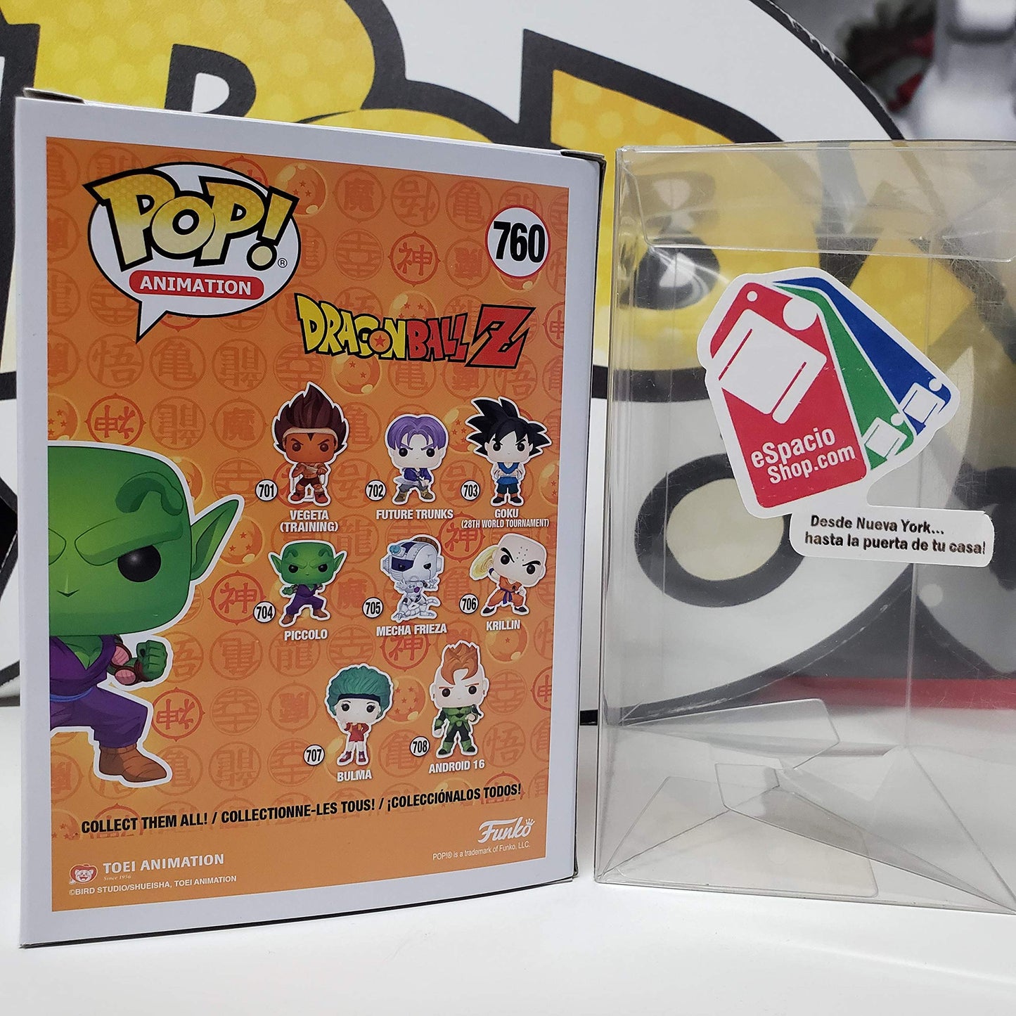 Funko Figura Pop Piccolo Cromato Verde - Dragon Ball Z ECCC 2020